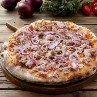 Pizza atún y cebolla ( 40 ) cm 