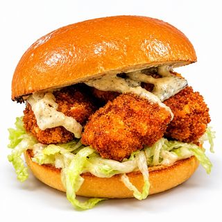 Chick'n Caesar Burger