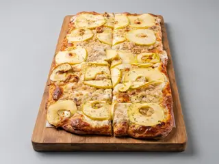 HAWAIANA JAMON Y PIÑA 1/4 MTR (4 PORCIONES)