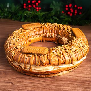 Roscón Grande de Lotus, Caramelo Salado y Toffee