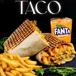 Menu Taco Crujiente Pollo
