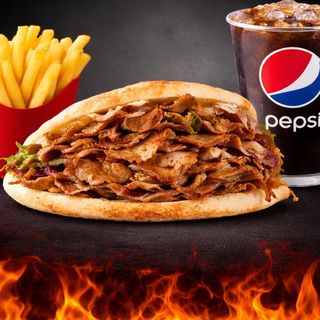 Menu Pan Pita Solo Carne