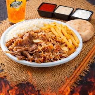 Menu Plato Solo Carne Con Patatas o Arroz