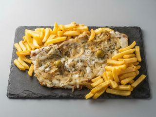 Milanesa Fugazzeta