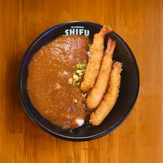 Fried Ebi Curry Don
