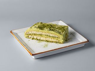 Tiramisú Matcha