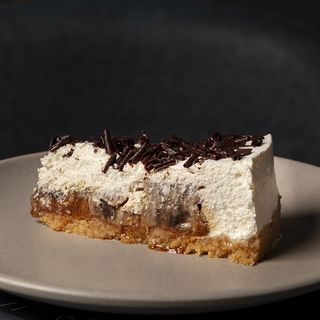 Porción De Tarta Banoffee