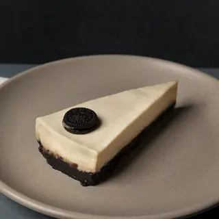 Porción De Tarta De Oreo