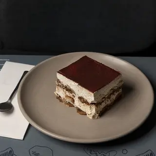 Porción De Tiramisú De Café