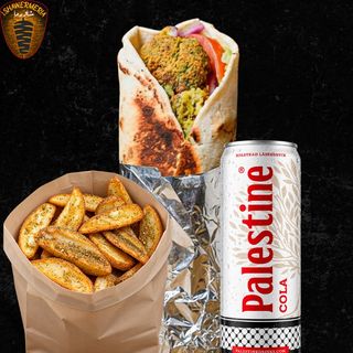 Menú 1P Falafel con Patatas Luxe