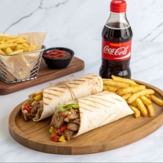 2 Durum /donner kebab / granda patata/1 litro cola 