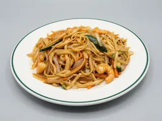 Tallarines Con Gambas