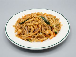 Tallarines Con Gambas