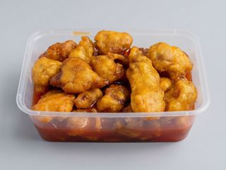 Pollo Con Salsa Agridulce