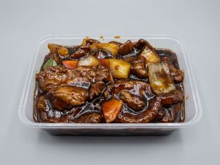 Ternera Frita Con Salsa Agridulce