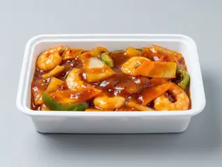 Gambas Con Salsa Picante