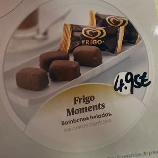 Bombones de Chocolate Helados