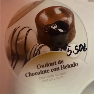 Chocolate con Helado