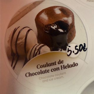 Chocolate con Helado