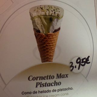 Cornetto Max Pistacho