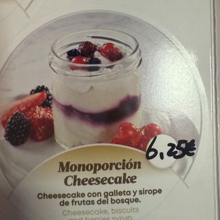 Porción de tarta de galleta