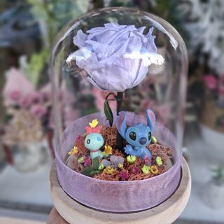 Cúpula Rosa Eterna Stitch