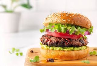 Burger Vegetariana Y Contundente
