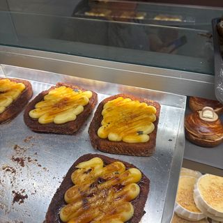 Torrija crema sopleteada