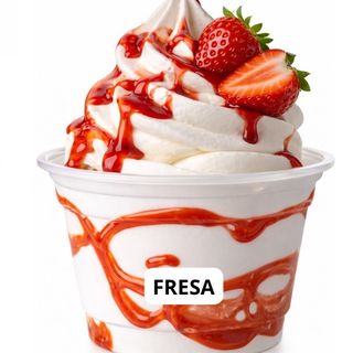 HELADO DE FRESA