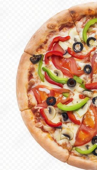 Pizza Cuatro Estaciones (28 Cm.)