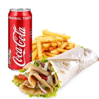 Menú rollo con queso 