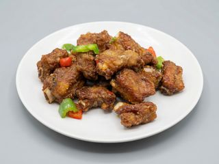 Spare ribs salt and pepper