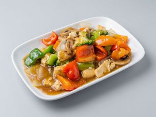 Tofu and vegetables