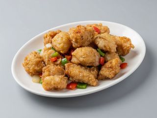 Salt and pepper chicken ball