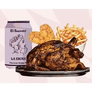 COMBO POLLO A L'AST
