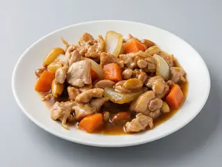 132.Pollo Con Salsa De Ostras