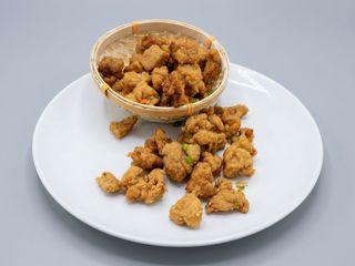 Palomitas De Pollo Al Sésamo