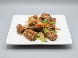 Costilla Frita Con Sal Y Pimienta