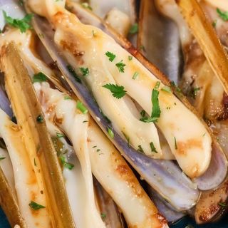 Navajas a la plancha