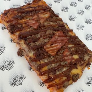 Llanda de pizza barbacoa