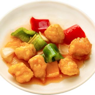 179. Pollo agridulce