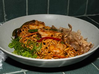 Yakisoba de Langostino
