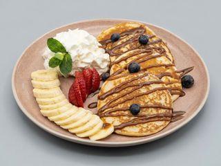 Pancakes Con Dulce De Leche (3 Uds.)