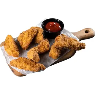 Tiras de pollo crujientes 200g