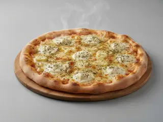 Pizza Cinco Quesos Y Crema De Cabra (36 Cm.)
