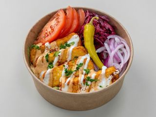 Ensalada halloumi