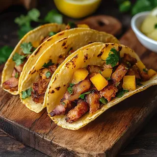 Tacos Tinga De Pollo (3 Uds.)