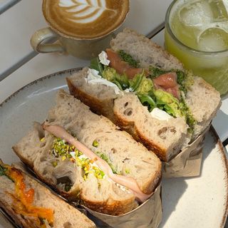 Smoked Salmon Focaccia