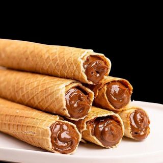 Трубочки со сгущенкой