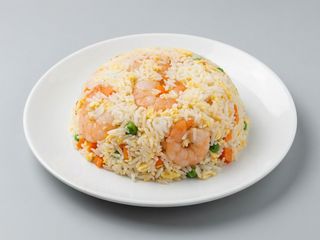 Arroz Frito Con Gambas
